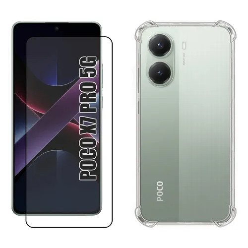Kit Para Xiaomi Poco X7 Pro - Película 3d + Capa Tpu em Oferta na Shopee