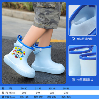 Crianças botas de chuva quentes meninos meninas novos sapatos de borracha à prova dwaterproof água botas antiderrapantes