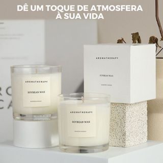 Vela Aromática Artesanal com Especiarias 170/80g, Vários Aromas Decorativa para Ambiente Casa em Oferta na Shopee