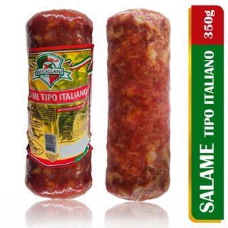 Salame Tipo Italiano Defumado (Pedaço) 350g - Di Callani em Oferta na Shopee
