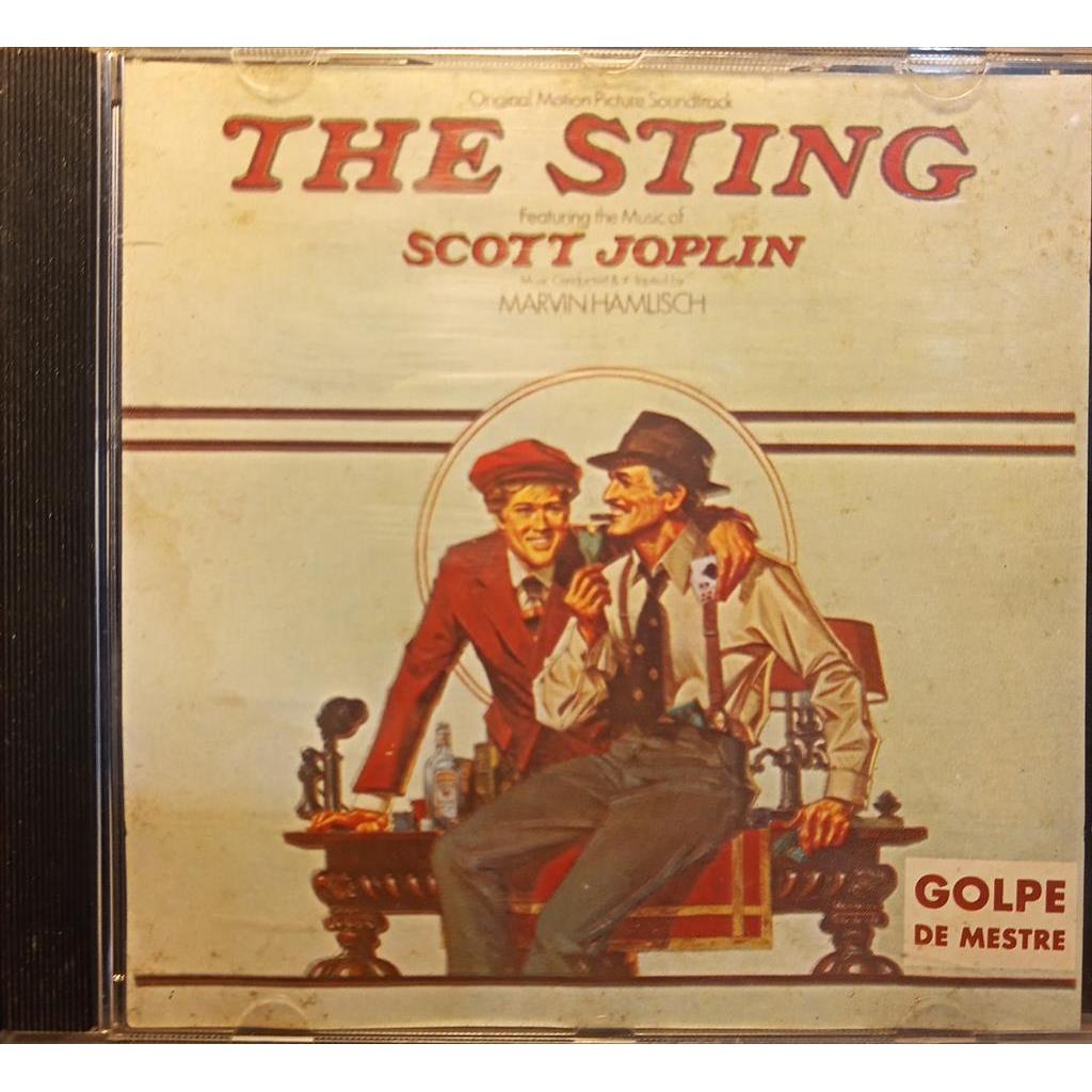 CD Marvin Hamlisch; Scott Joplin The Sting (Original Motion Picture Soundtrack) Golpe de Mestre
