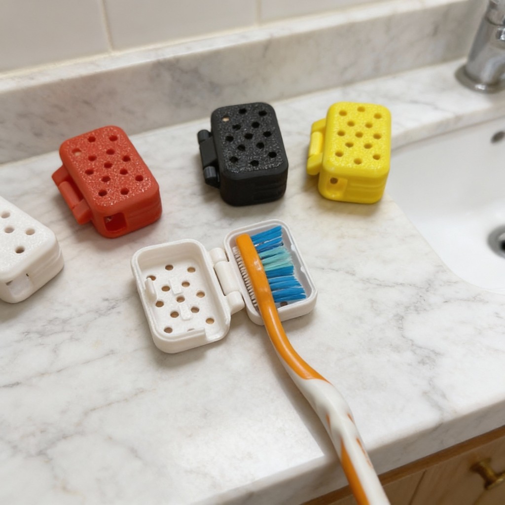 2/4 peças Clipe De Armazenamento Escova De Dentes Tampa Protetora Viagem Portátil À Prova De Poeira em Oferta na Shopee
