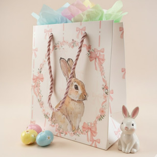 Sacola de Papel Premium de Páscoa - Candy Rosa - 15,5x14,5x7cm - 1 unidade - FlorArte - Rizzo em Oferta na Shopee