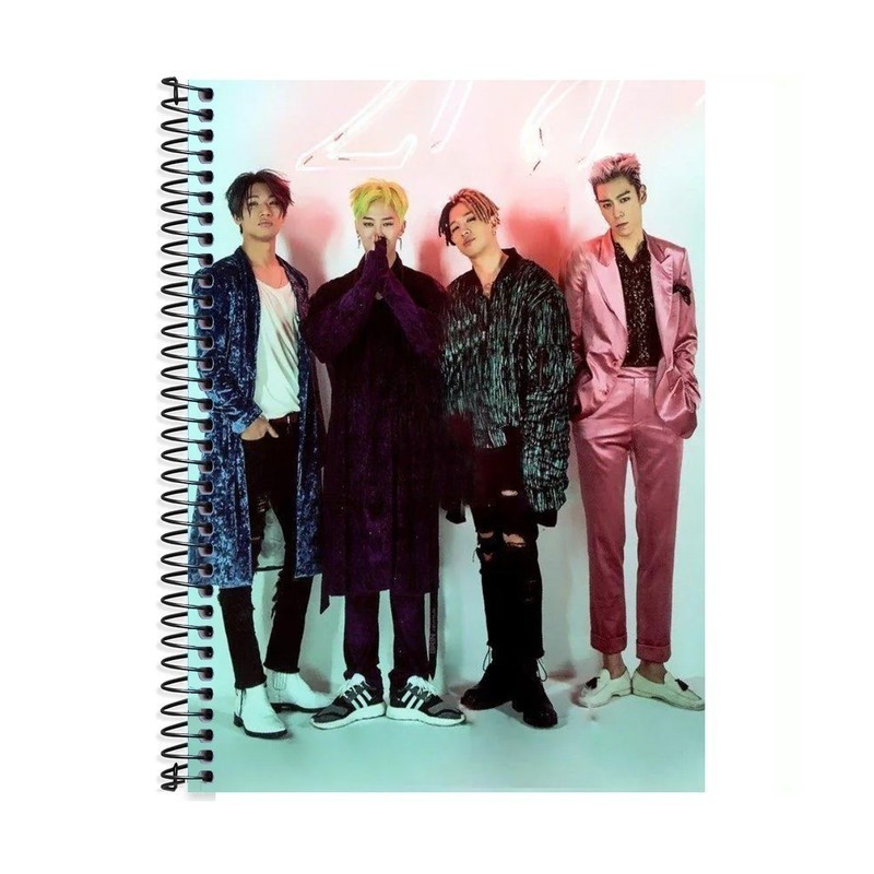 Caderno Universitário Escolar Bigbang 1 Matéria 80 Folhas Universitário