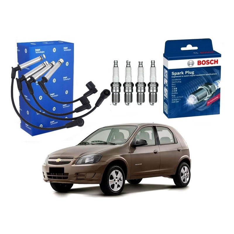 Kit Vela Cabo Delphi. Celta 1.0 Flex 2013 A 2015