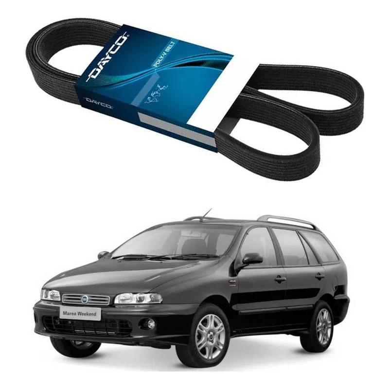 Correia Alternador Marea 1.8 1999 A 2007