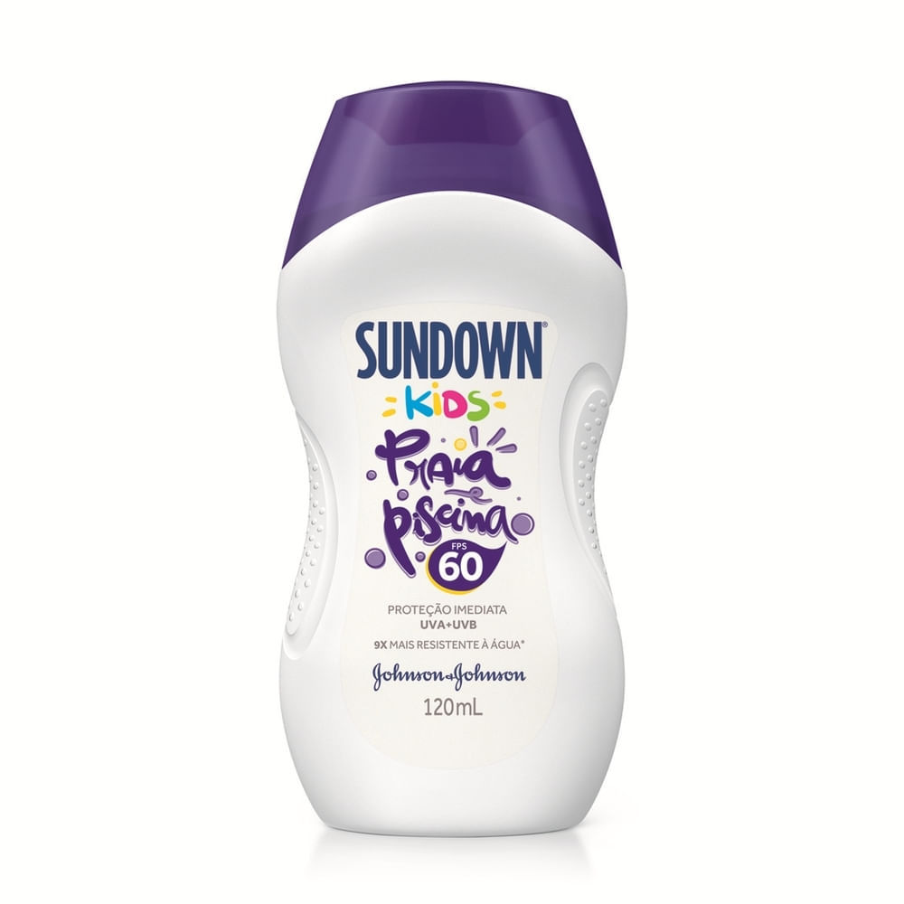 Protetor Solar Sundown Kids Praia e Piscina FPS 60 120ml