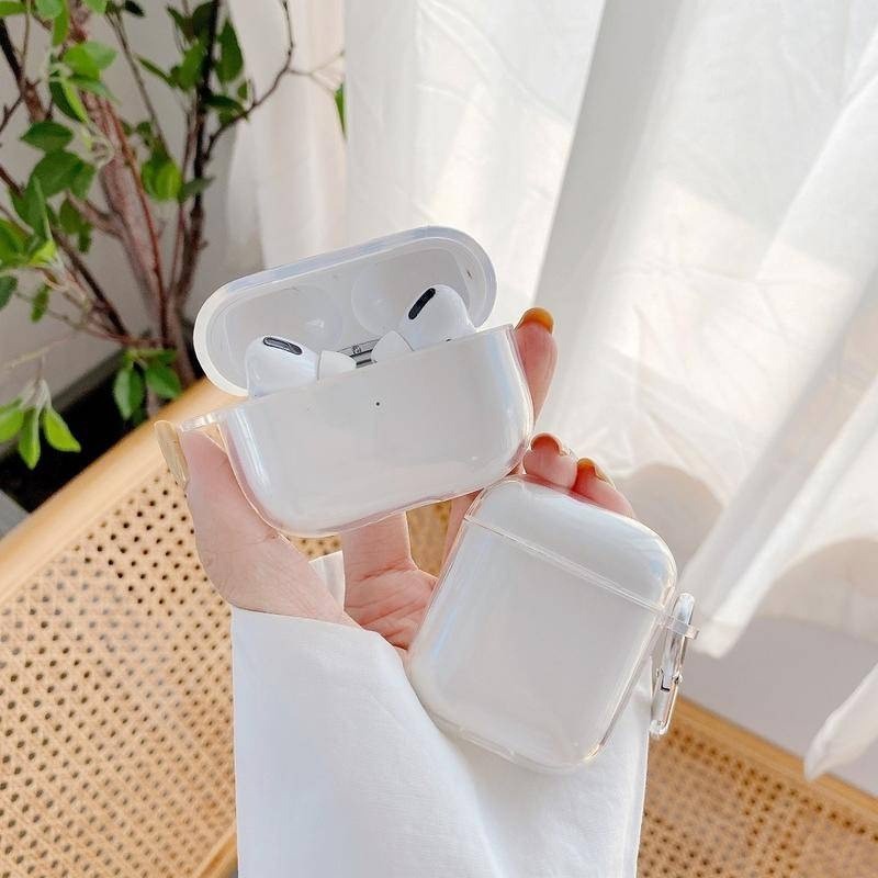 Compativel AirPods 4 3 Capa Transparente Pro Anti impacto Cristal Premium Proteção Total