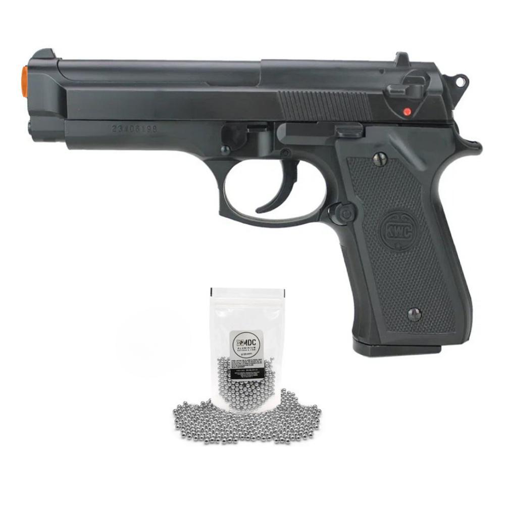 Pistola de Pressão Spring M92 6mm - KWC+Esferas de aluminio em Oferta na Shopee