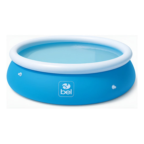 Piscina Inflável Bel Lazer Redonda 2.7m X 70cm 3700 L Azul Com Drenagem Com Kit Reparo