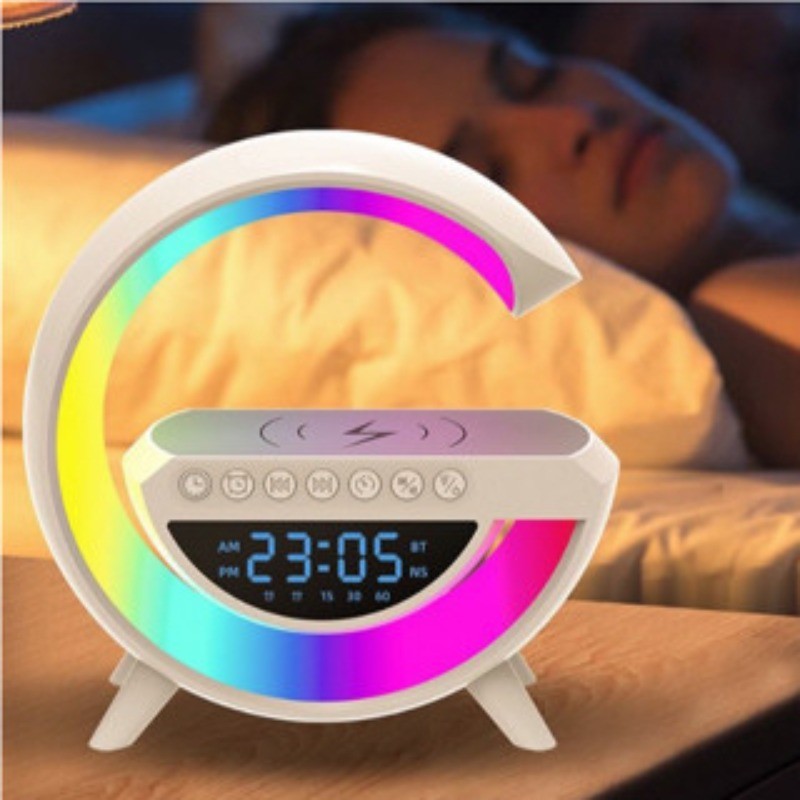Caixinha de Som Bluetooth G-Speaker 3 em 1 – Carregador Sem Fio e Alto-falante Multifunção