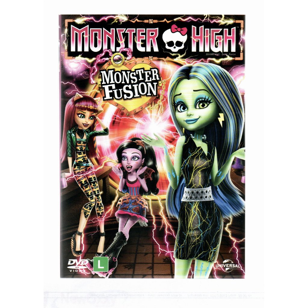 Dvd Monster High - Monster Fusion
