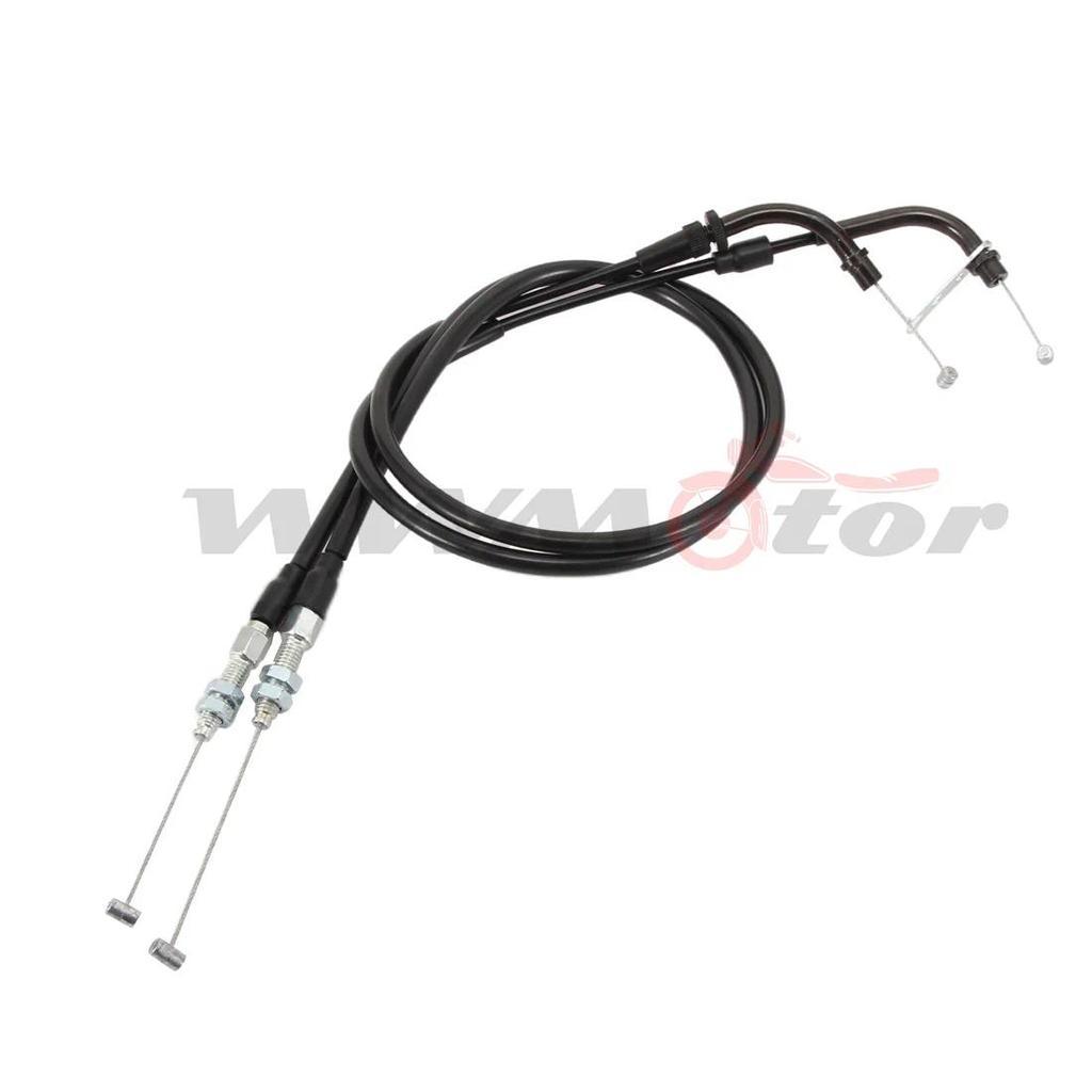 Cabo Do Acelerador Push Pull Para Yamaha YZF R6 2003-2005 R6S 03-09 5SL-26311-00 5SL-26312 De Gás Da Motocicleta
