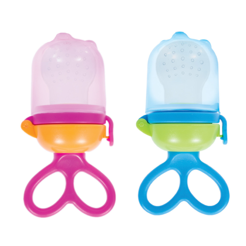 Porta Frutinha Alimentadora Silicone Rosa Buba em Oferta na Shopee