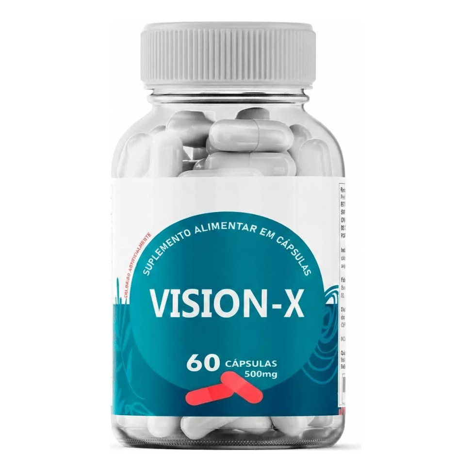 1 Vision-x Original 60 Cápsulas De Rápida Absorção Loja Oficial - Envio Imediato Vision X