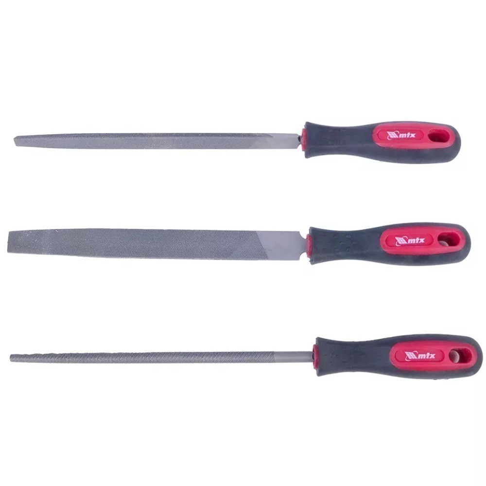 Jogo de lima mursa 8" com cabo 3 peças - MTX em Oferta na Shopee