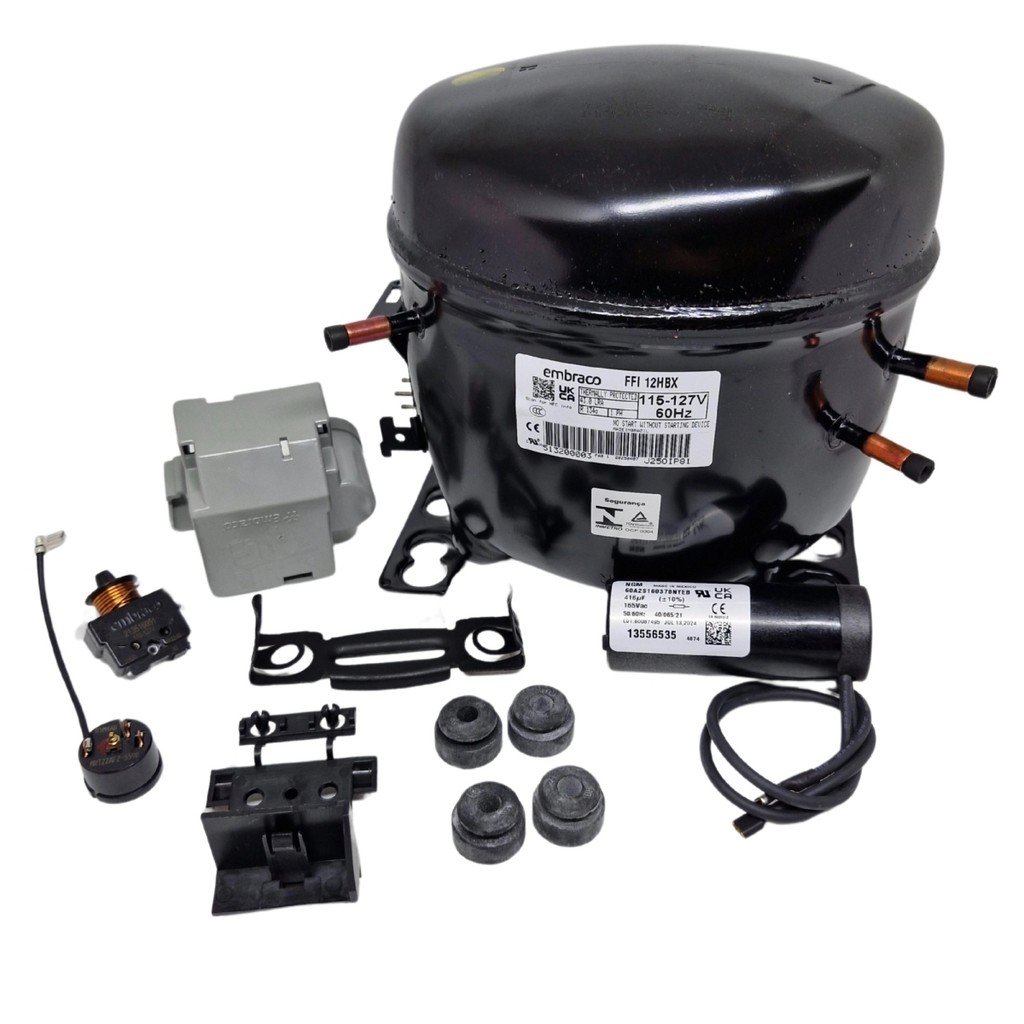 Compressor 1/3+ Embraco FFI12HBX 110V R134