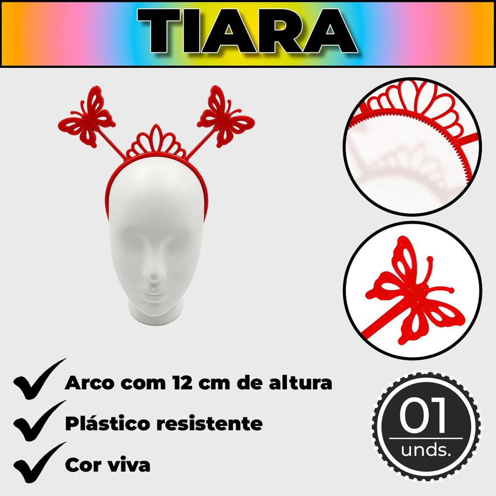 Fantasia Infantil Borboletinha pra Menina de Carnaval Kit com Asa Saia Tiara e Varinha · foto 2