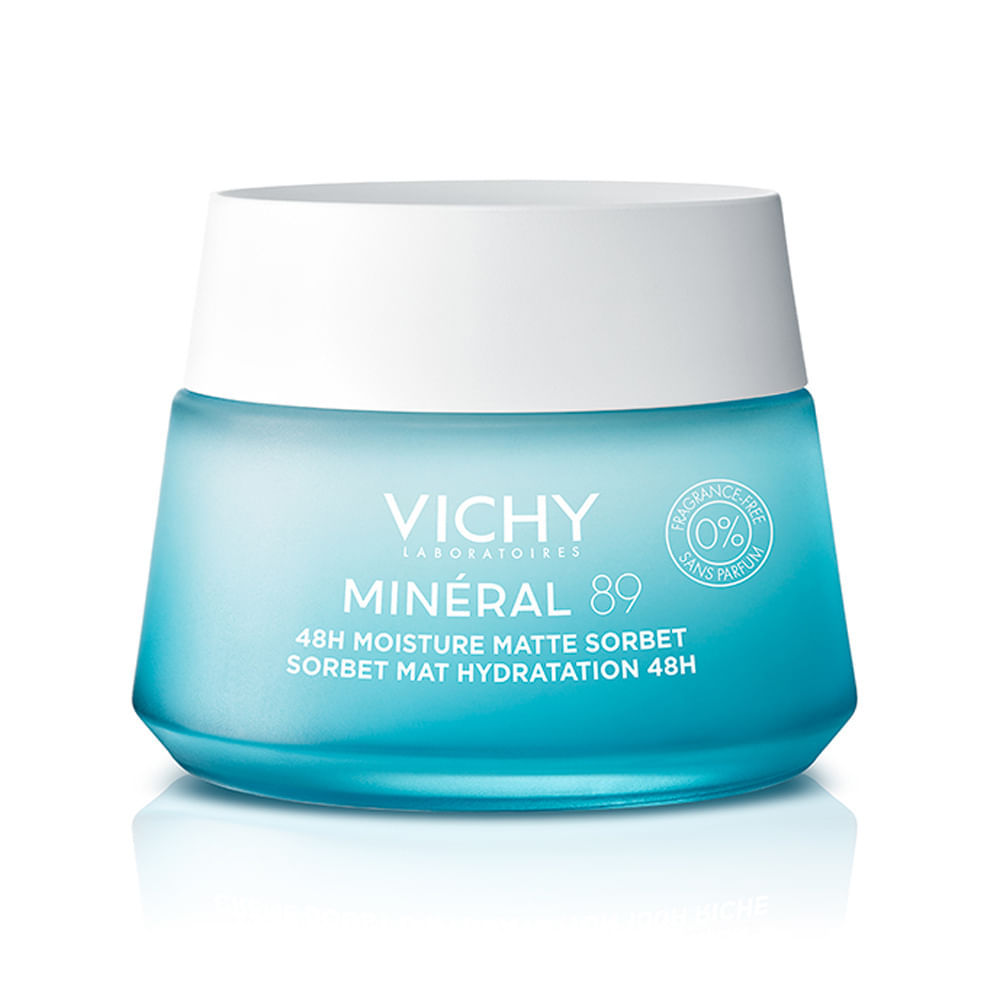 Minéral 89 Sorbet Vichy Gel Matte Hidratação 48H 50ml em Oferta na Shopee