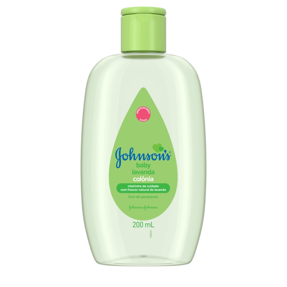 Colônia Johnson's Baby Lavanda 200ml em Oferta na Shopee