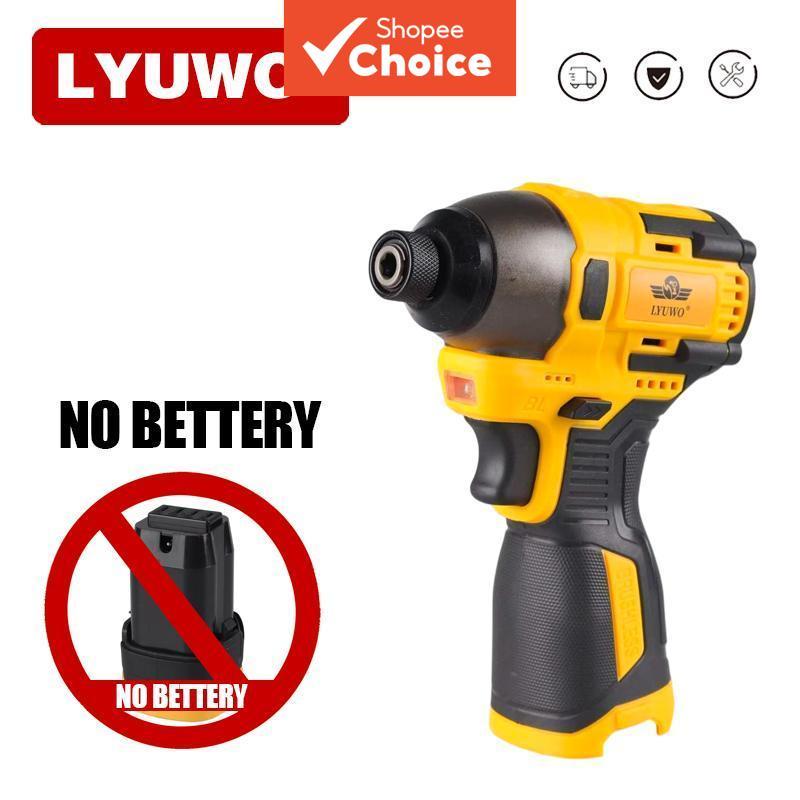LYUWO LW-QZ30-NB Chave De Fenda De Impacto Sem Escova 160N.m Furadeira Fio De Dupla Velocidade Bateria 1Pc