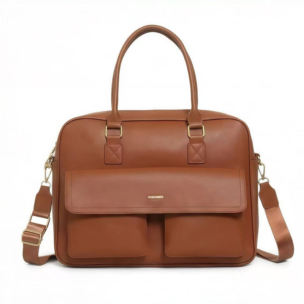 Bolsa Feminina para Notebook 15.6" em Couro PU | Elegante, Resistente e Profissional
