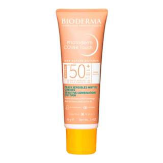 Bioderma Photoderm Cover Touch Mineral FPS 50+ Cor 3.0 Protetor Solar com Cobertura Total 40g em Oferta na Shopee