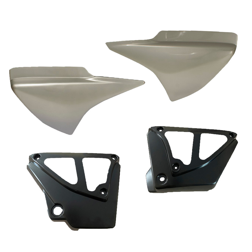 TAMPA LATERAL E COMPLEMENTO TITAN 150 - PRATA FORCE - 2006 2007 em Oferta na Shopee