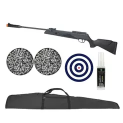 Carabina Pressão Black Hawk Gas Ram 70kg 5.5 Artemis + Itens