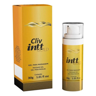 Gel Cliv Lubrificante Gold 30G - Produtos eróticos sex shop - Intt em Oferta na Shopee
