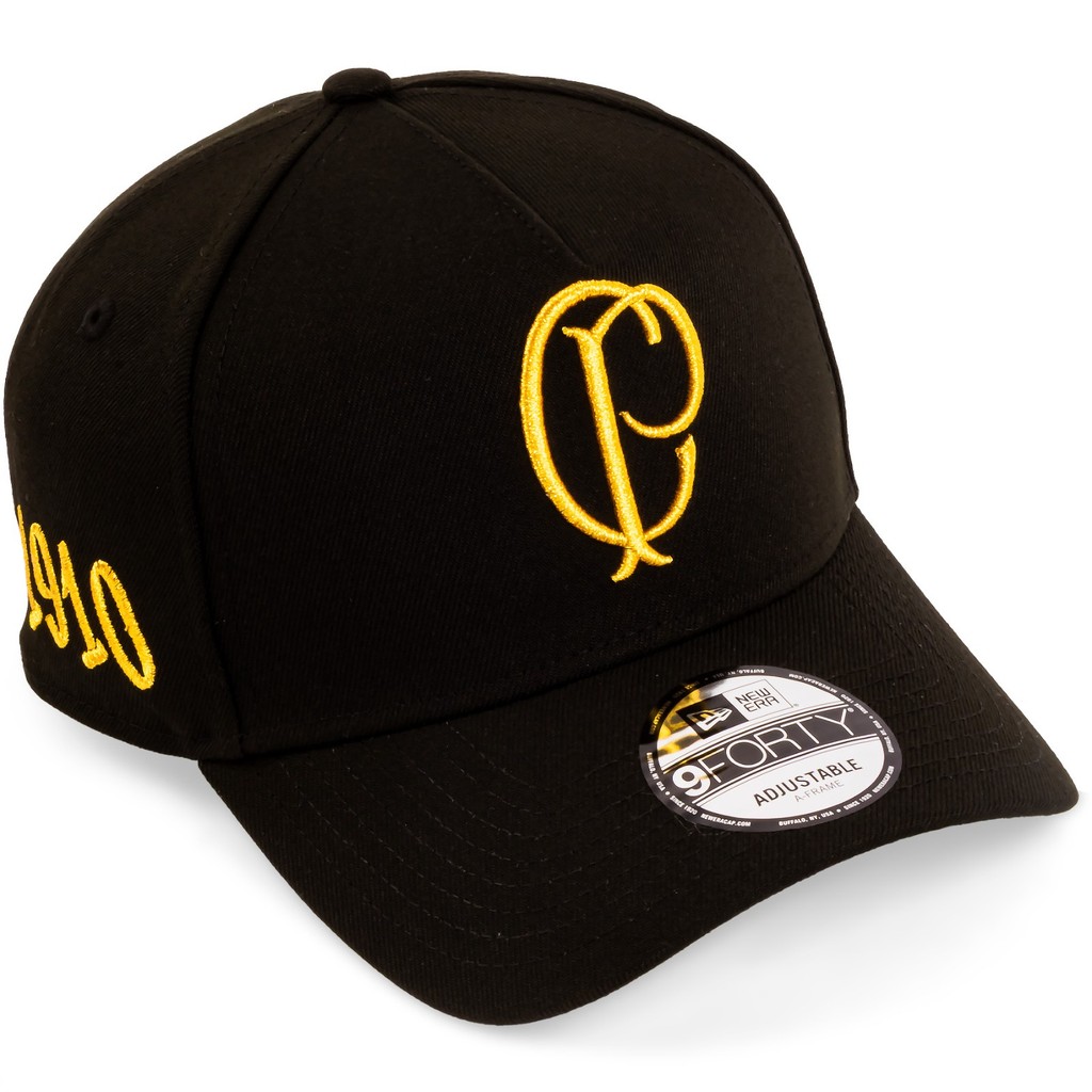 Boné Corinthians New Era 9FORTY Futebol Aba Curva Original