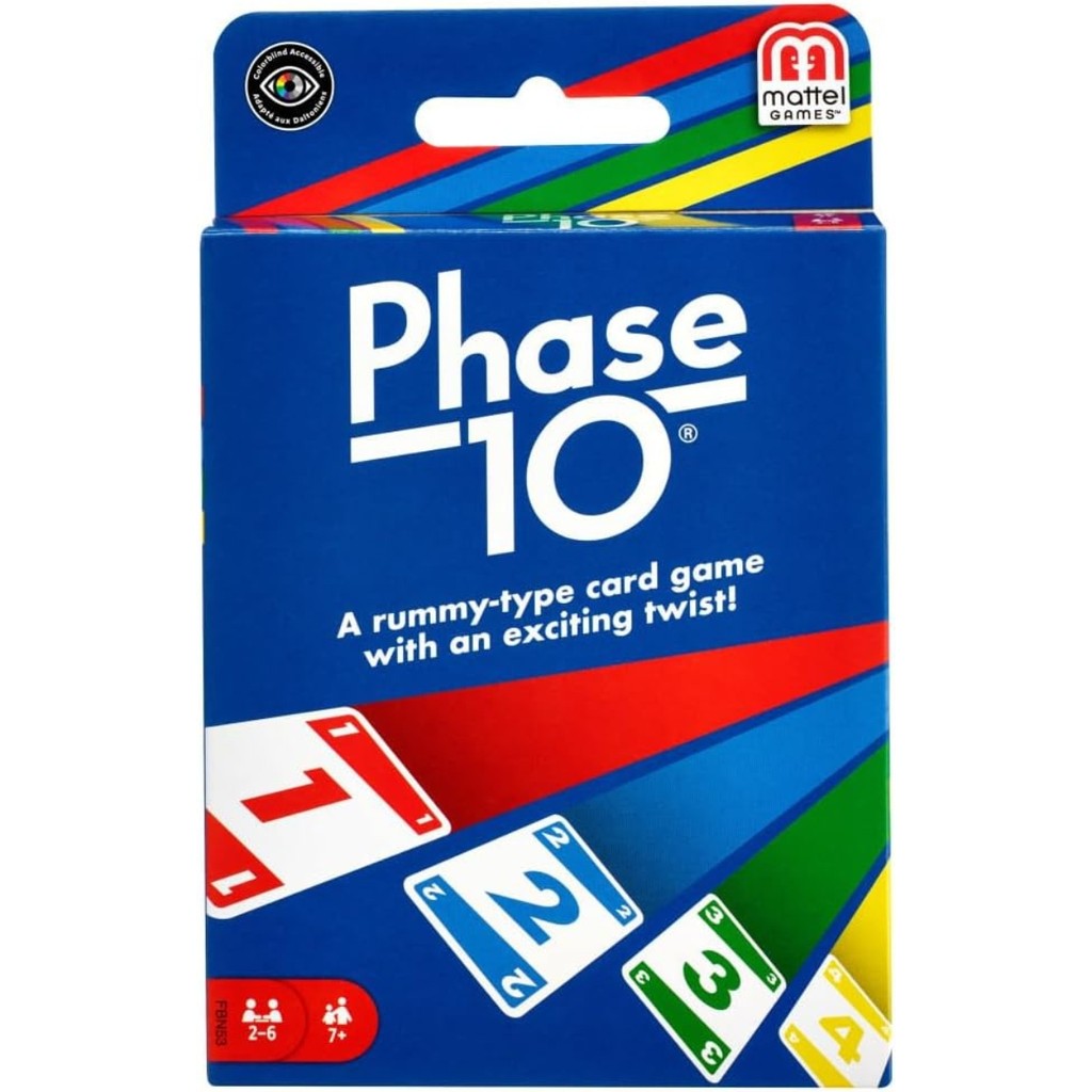 Jogo de Cartas Phase Fase 10 W5800 - Mattel