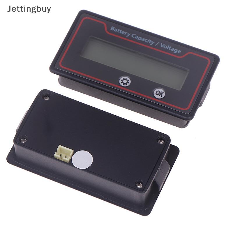 [Jetingbuy] Indicador De Nível De Carga 12V 24V 36V 48V 60V 72V Medidor De Capacidade Tester Display LED Voltímetro Novo