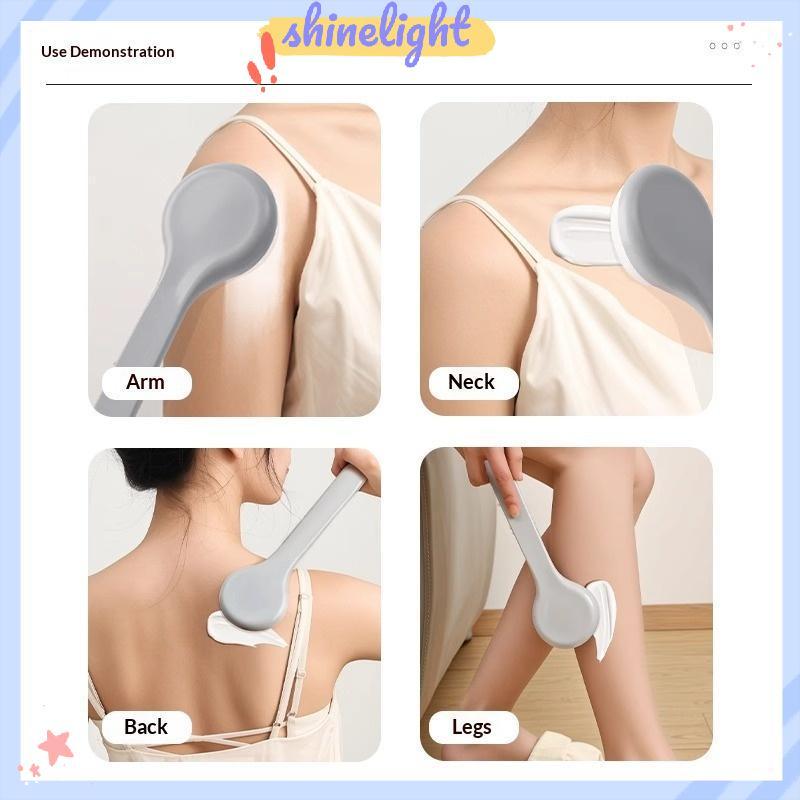 [shinelight] Aplicador De Loção Auto E Bronzeamento Ba Sti Portátil Alça Longa Dobrável De Banho Rolo VN