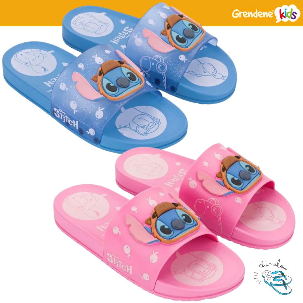 Papete Sandália Infantil Grendene Feminino Disney Stitch Novidade em Oferta na Shopee