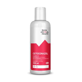 Cetoconazol Shampoo Antifúngico 100ML 2% Cães/Gatos - Ibasa em Oferta na Shopee