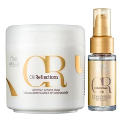 Oil Reflections Máscara De 150ml E Oil 30ml - Wella