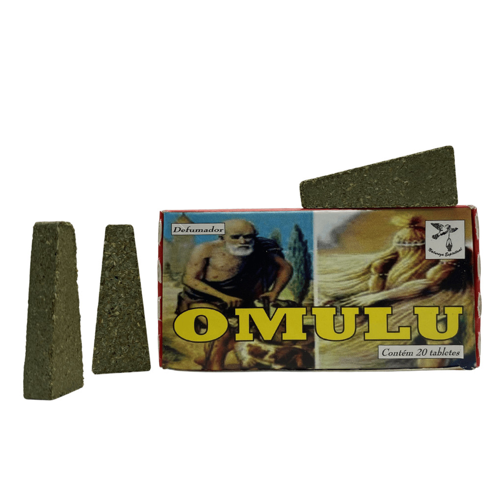 Defumador 20 Tabletes Omulu Natureza Espiritual Saude