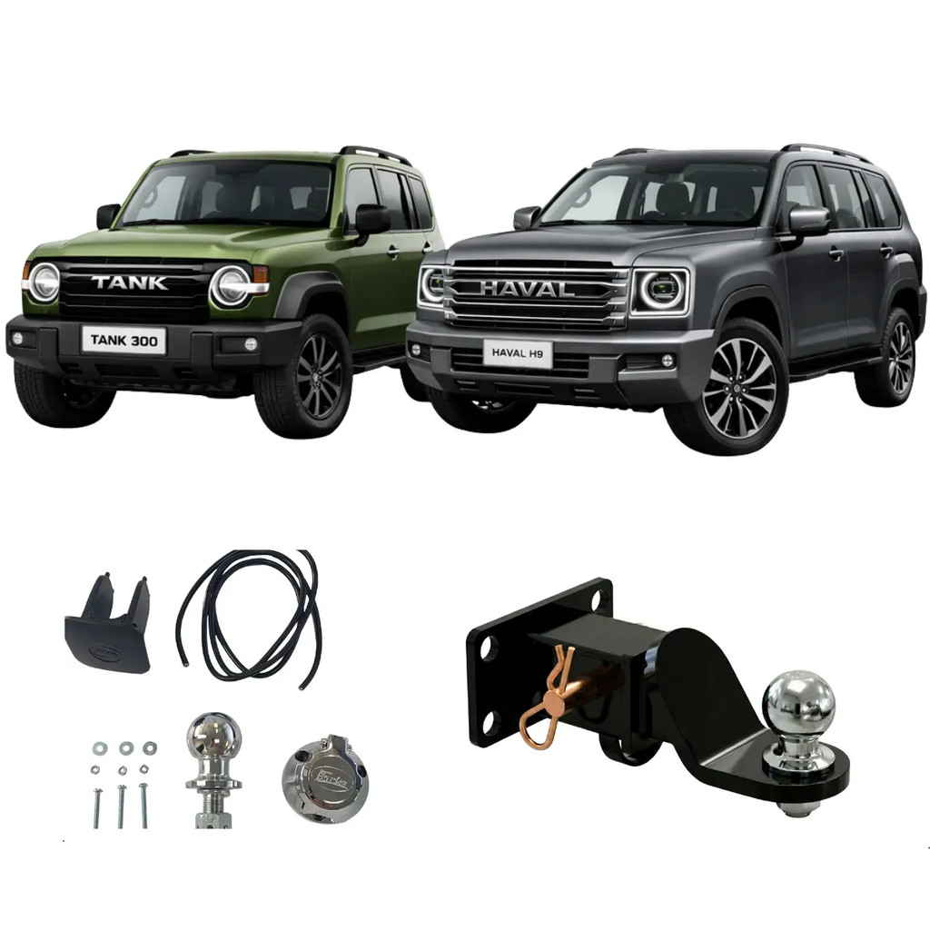 Engate Removível GWM Tank 300 / Haval H9 2025-2026 2100 Kg