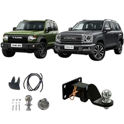 Engate Removível GWM Tank 300 / Haval H9 2025-2026 2100 Kg