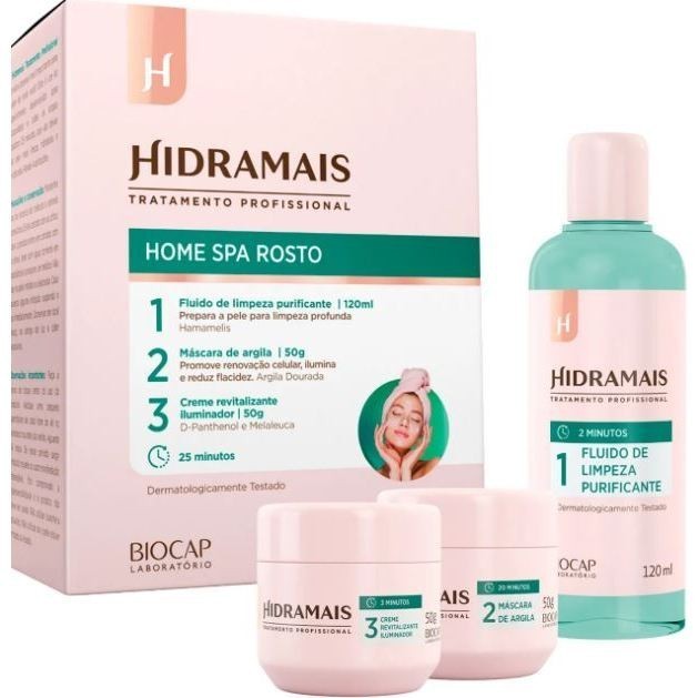 Kit Home Spa Facial Hidramais Original