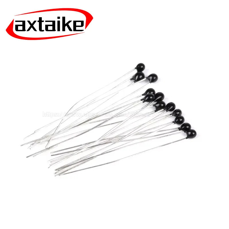 20 Peças Resistor Térmico Termistor NTC MF52 MF52AT 5 % 1K 2K 3K 4.7K 5K 10K 20K 47K 50K 100K Ohm Rb 3950 Em Estoque ABW