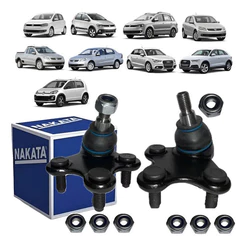Par Pivô Suspensão Diant Nakata Fox Saveiro Voyage Gol G5+
