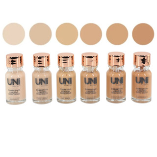 Corretivo Facial Cobertura longa duração Coverage Concealer UNImakeup em Oferta na Shopee
