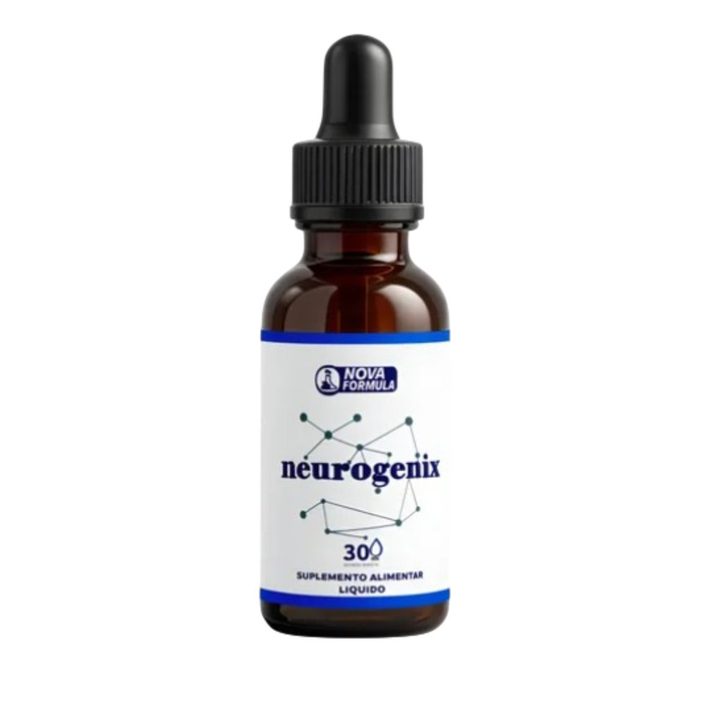 Neurogenix Gotas 30ml - Melhore seu foco, memória e cognição - Fórmula Avançada