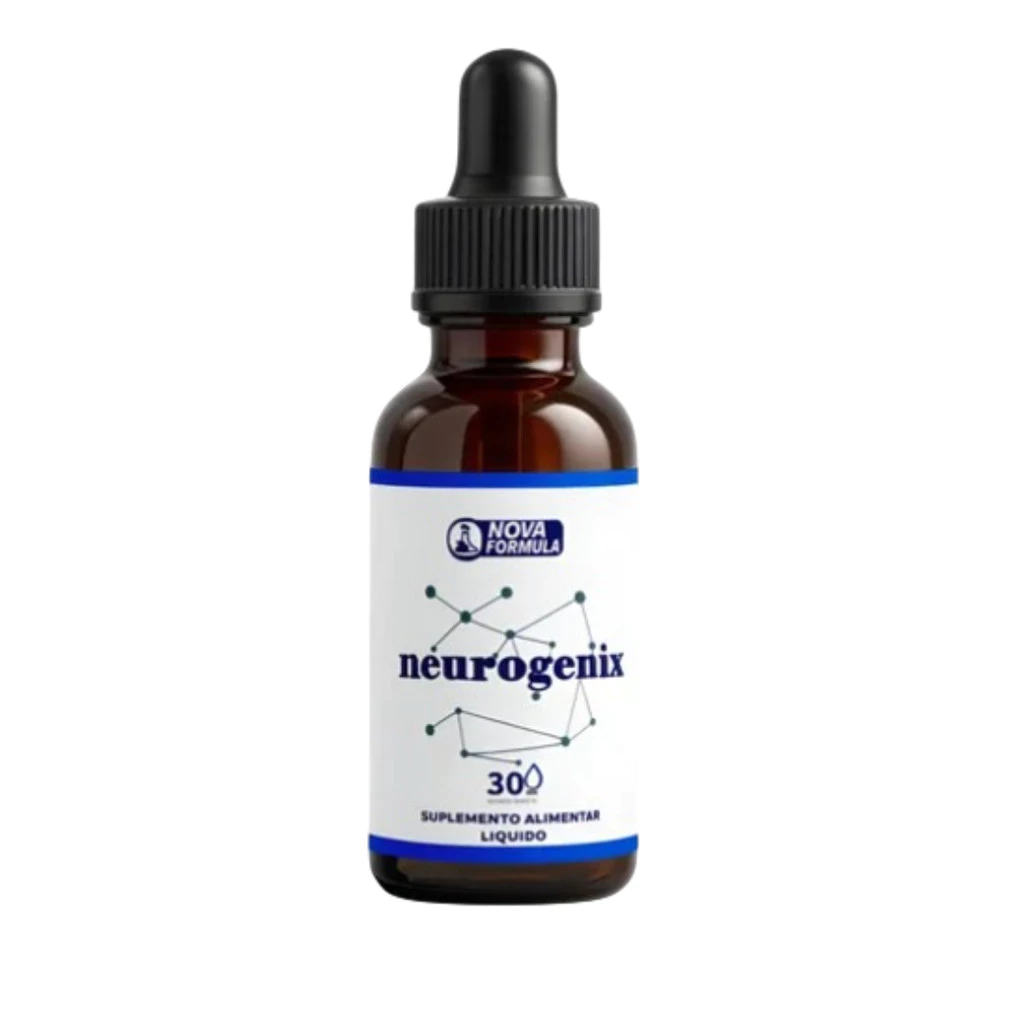 Neurogenix Gotas 30ml - Melhore seu foco, memória e cognição - Fórmula Avançada
