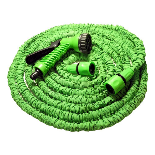 Mangueira Retrátil/extensível 30m - 7 Jato Tipos Verde Ou Azul em Oferta na Shopee