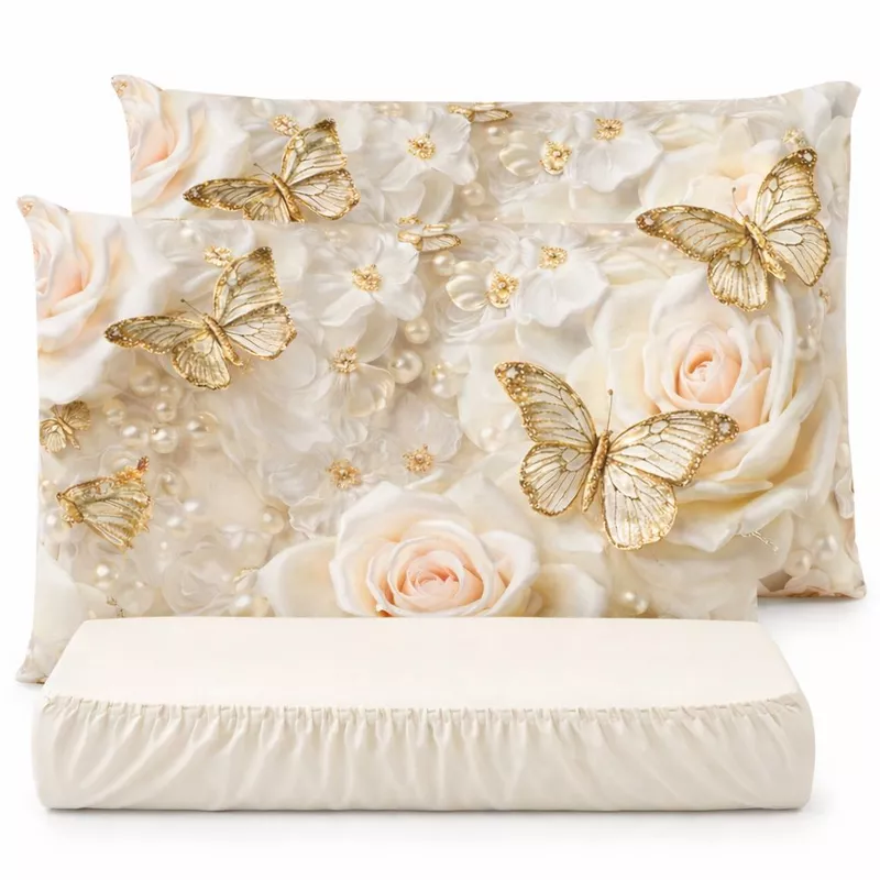 Lençol com Fronha em Tecido Macio para Cama Solteiro — foto 5