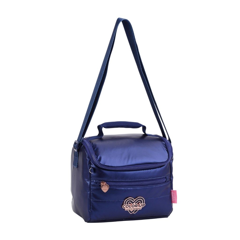 Lancheira Térmica Color Up Escolar Lorena Queiroz Meninas em Oferta na Shopee