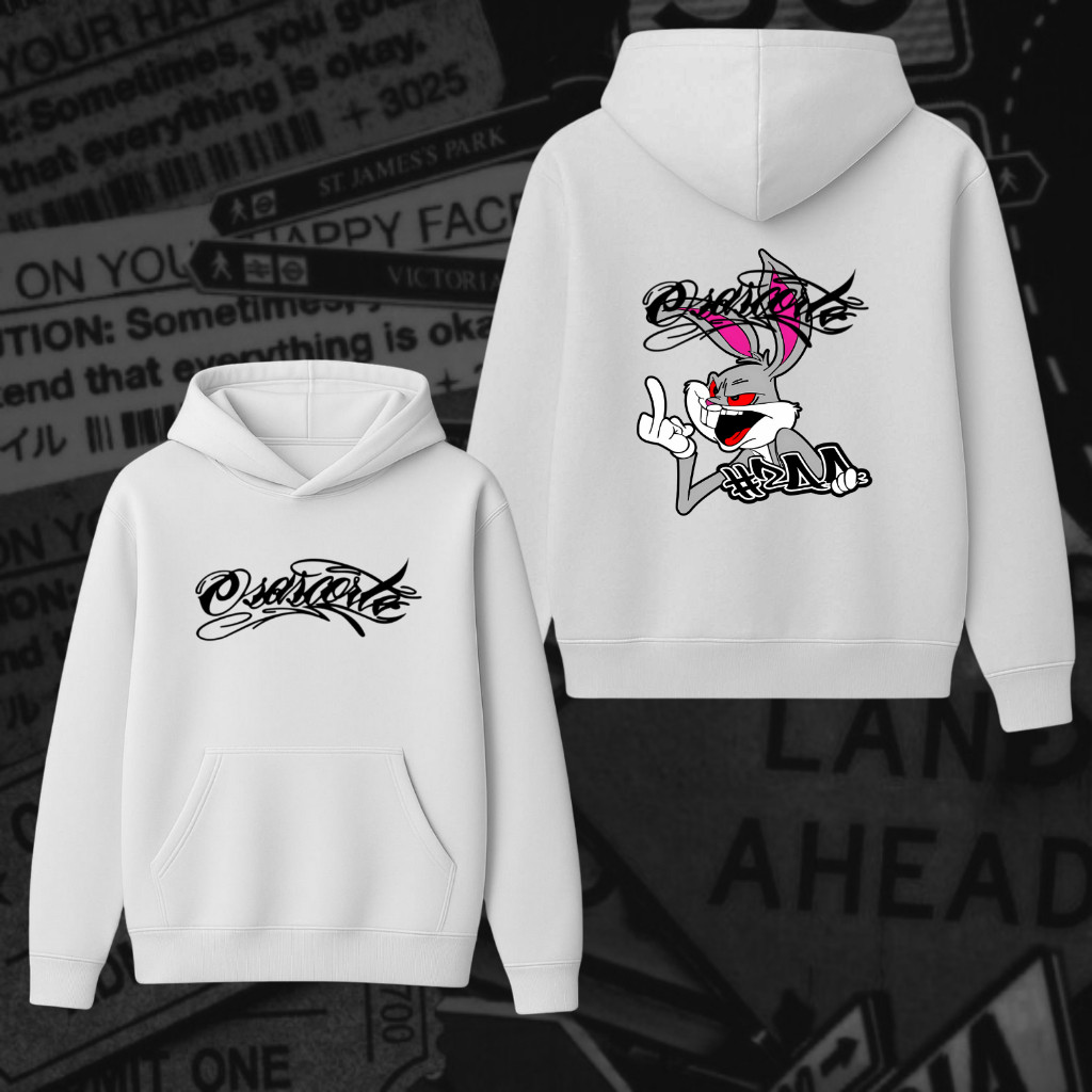 Moletom Blusa de Frio Osascorte 244 Coelho Grau Empinando Agasalho Moto Motoqueiro em Oferta na Shopee